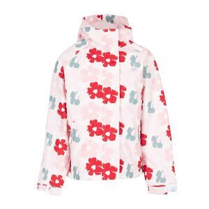 Trespass Childrens/Kids Hopeful Flowers Waterproof Jacket / Red
